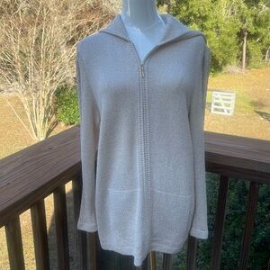 St John Sport Cream and Gold Track Jacket